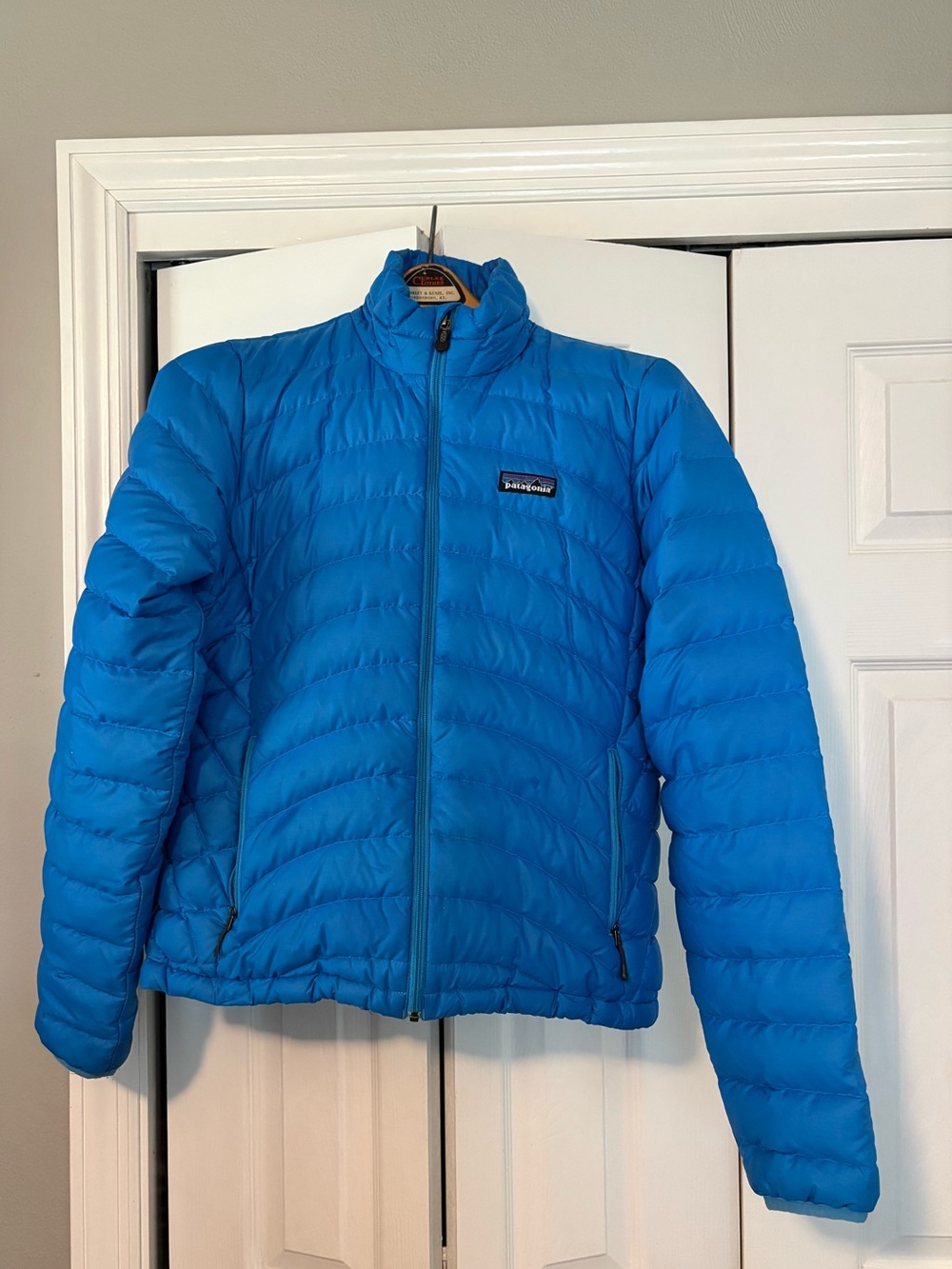 Patagonia  Blue Lightweight Puffer Jacket